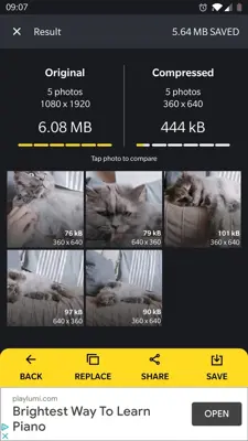 Compress Photo Puma android App screenshot 3